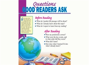 Picture of Questions Good Readers Ask Learning Chart