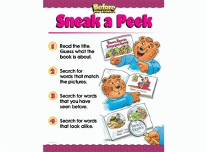 Picture of Sneak a Peek (Animals) Learning Chart