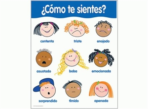 Picture of Como te sientes Spanish Basic Skills Learning Chart