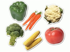 Picture of Vegetables Designer Cut-Outs