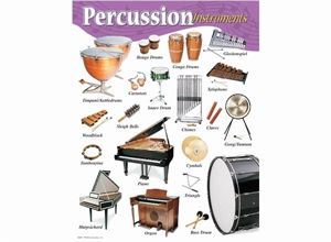 Picture of Percussion Instruments Learning Chart