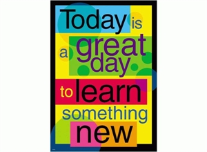 Picture of Today is a Great Day to Learn Learning Chart