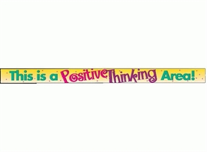 Picture of This is a Positive Thinking Area Banner