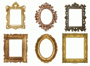 Picture of Fancy Frames Cut-outs
