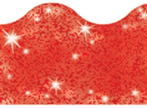 Picture of Red Sparkle Border