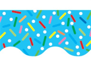 Picture of Blue Sprinkles Border
