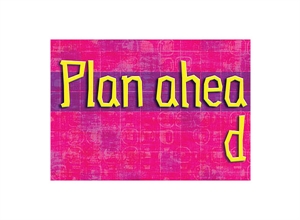 Picture of Plan Ahead Motivational Chart