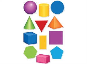 Picture of Geometric Shapes Jumbo Cut-outs