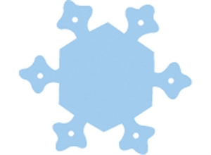 Picture of Snowflake Two-Colour Mini Cut-outs