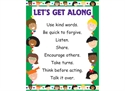 Picture of Let's Get Along Classroom Essentials Chart