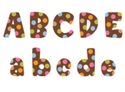 Picture of Dots on Chocolate Designer Letters
