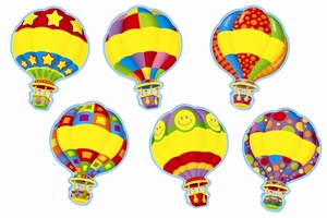 Picture of Hot Air Balloons Cut-outs