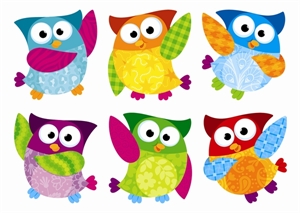 Picture of Owl-Stars Cut-outs