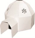 Picture of Cardboard Igloo - White