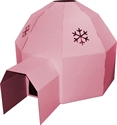 Picture of Cardboard Igloo - Pink