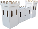 Picture of Cardboard Large Castle - White