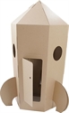 Picture of Cardboard Rocket - Brown