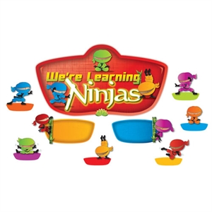 Picture of We're Learning Ninjas Large Display Set